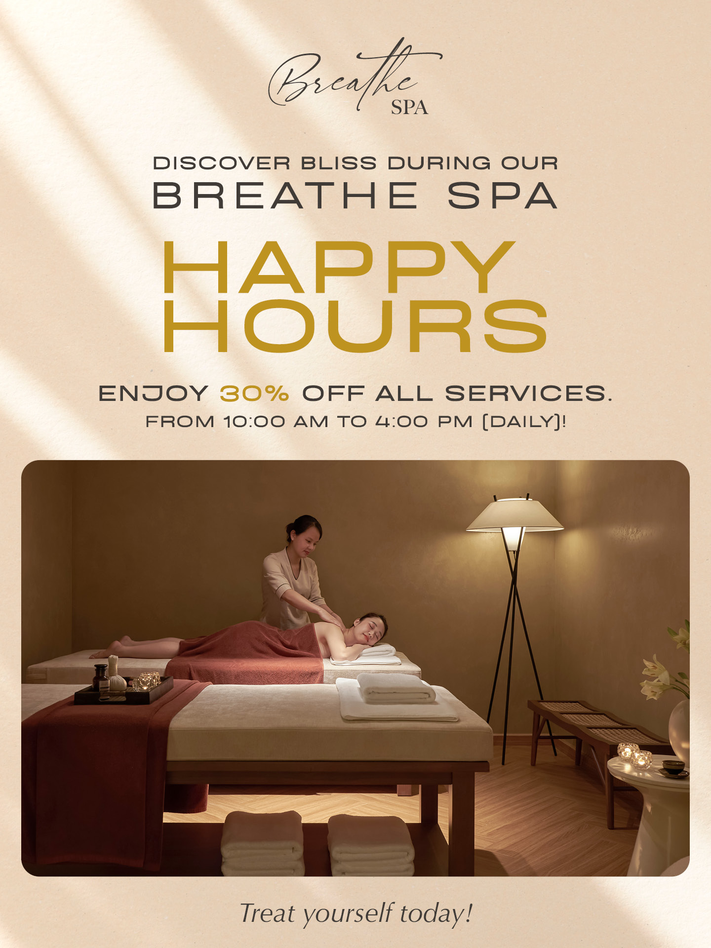 Breathe Spa Happy Hours | Bay Capital Da Nang Hotel